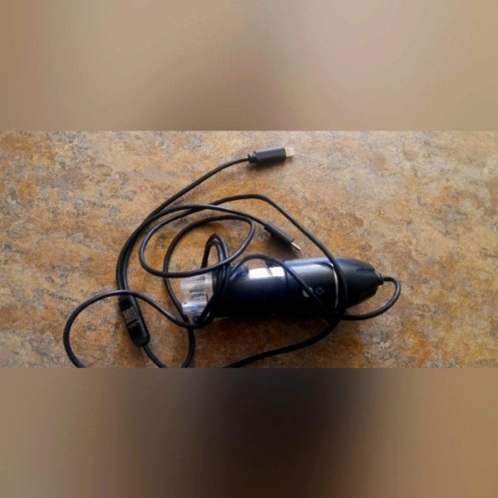Usb cord with light
